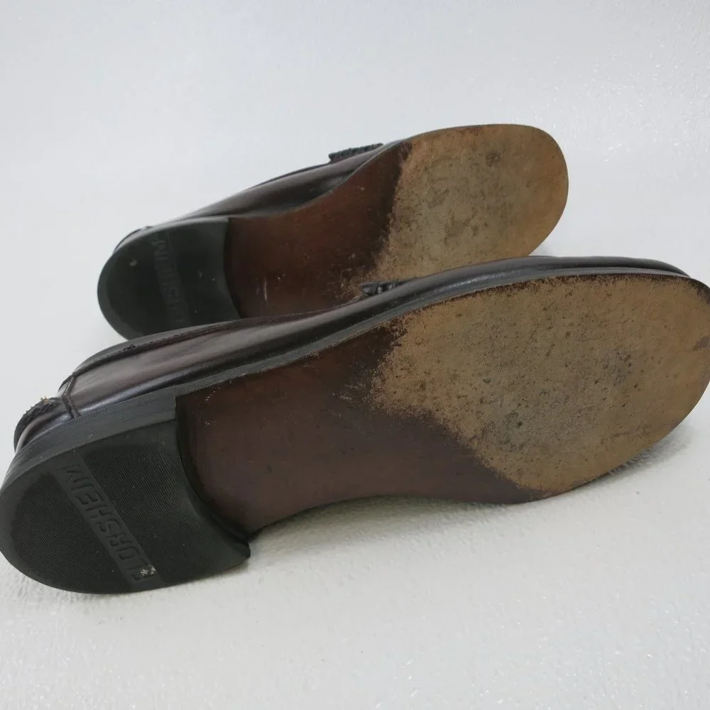 Florsheim FLS Strap Penny Loafers Moccasin Dress Shoes Mens Footwear 10.5 EEE